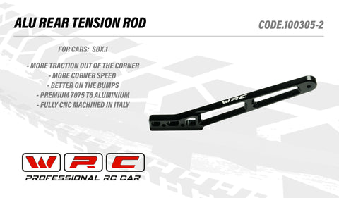 WRC SBX.1  ALU REAR TENSION ROD 100305-2