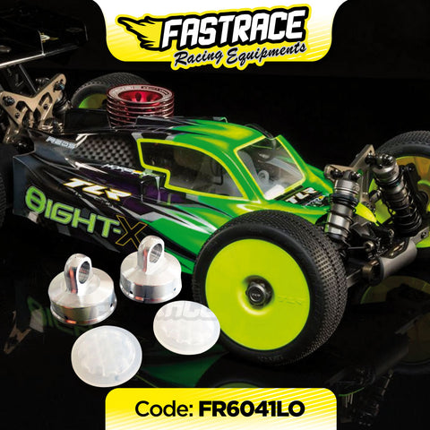 FR6041LO FastRace "4Hole" shock absorber cap with HoneyComb LOSI X membranes (2 + 2)