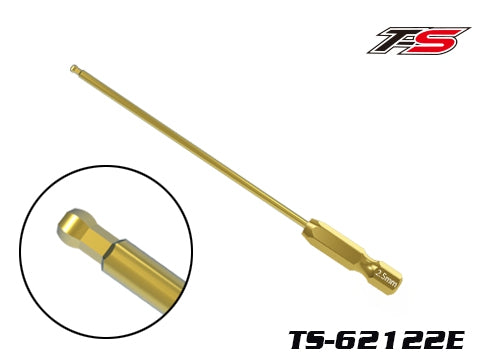 VP PRO TS-62122E Electric Metric Ball Driver Hex Wrench Tip （2.5 X 100MM）